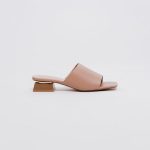 Ami Mules in Rose Nude