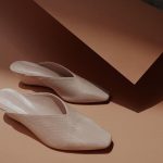 Aria Mules in Creme