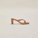 Louie Criss Cross Heels in Camel