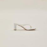 Louie Criss Cross Heels in White