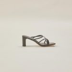 Vares Strap Heels in Black