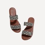 Women's Open-Toe Double-Strap Flat Sandals