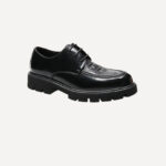 Thick-Sole Lace-Up Men's Dress Shoes
