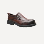 Woven Textured Men's Dress Shoes