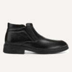 Elegant Wearable Men's Leather Boots Minimalist & Versatile